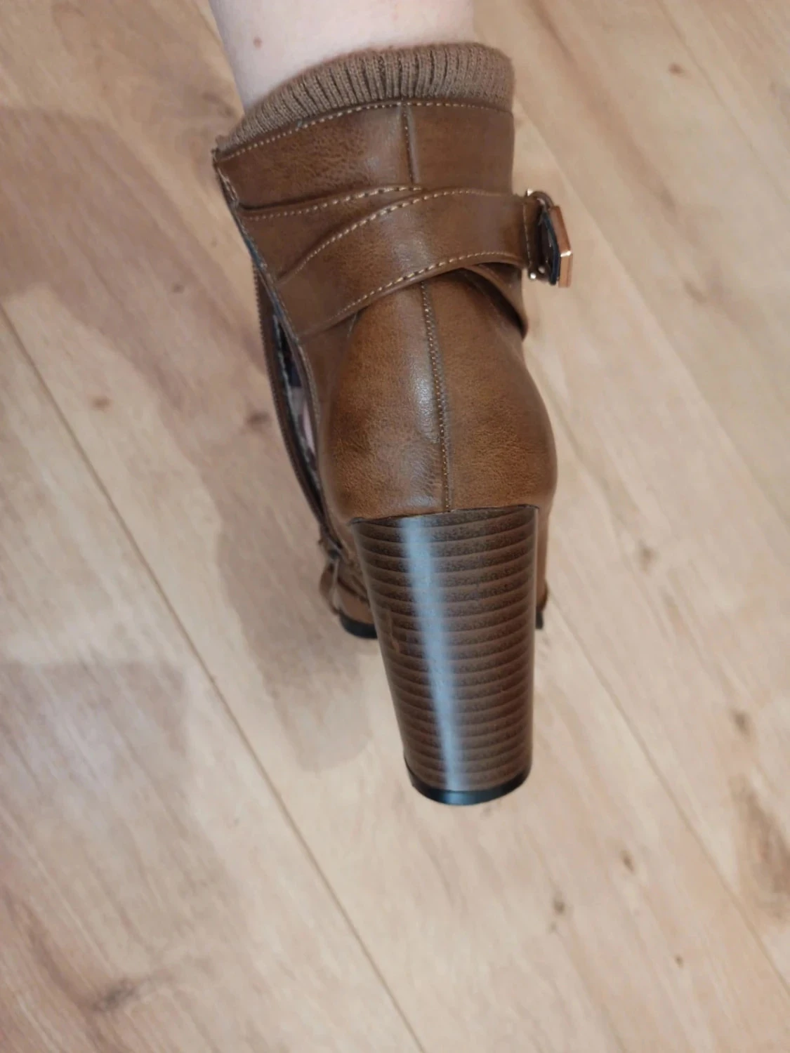 Paire bottines marron – photo 6